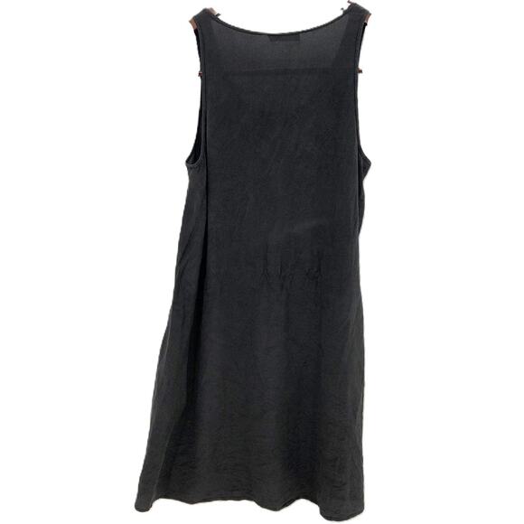 Everlane Black Silk Semi Sheer Tank Dress S - Picture 6 of 8